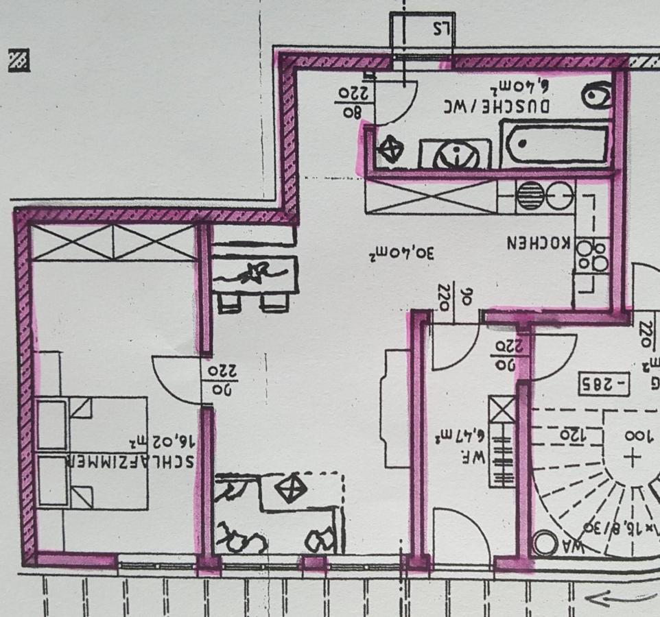 Ferienwohnung Mathis Ванданс Екстериор снимка
